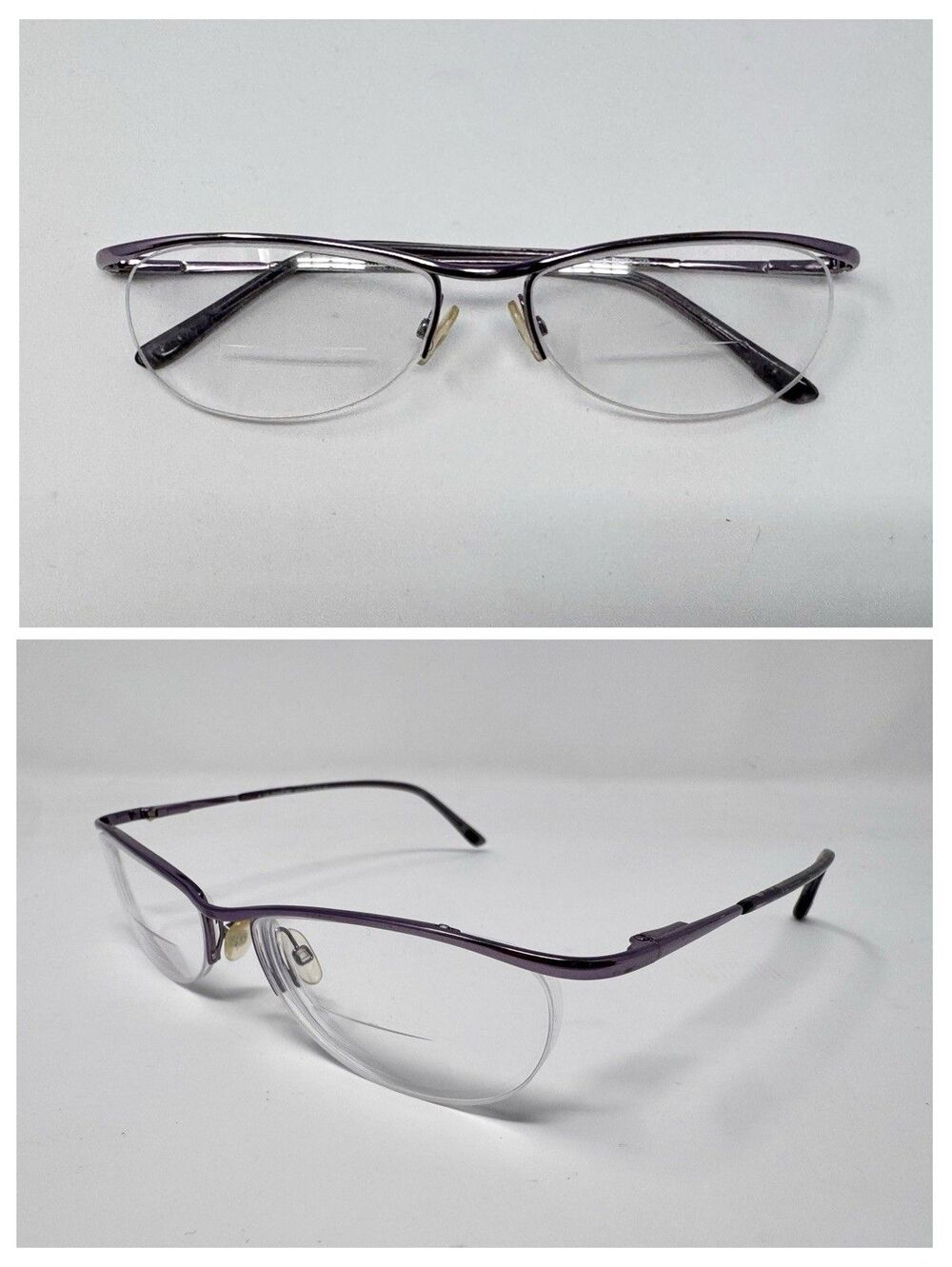 Tom Ford TF5132 Eyeglass Frames Only Purple 018 53-15-135 Italy Made Authentic